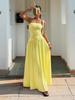 2026 Summer Elegant Slim-Fit Sleeveless Dopamine Bandeau Dress