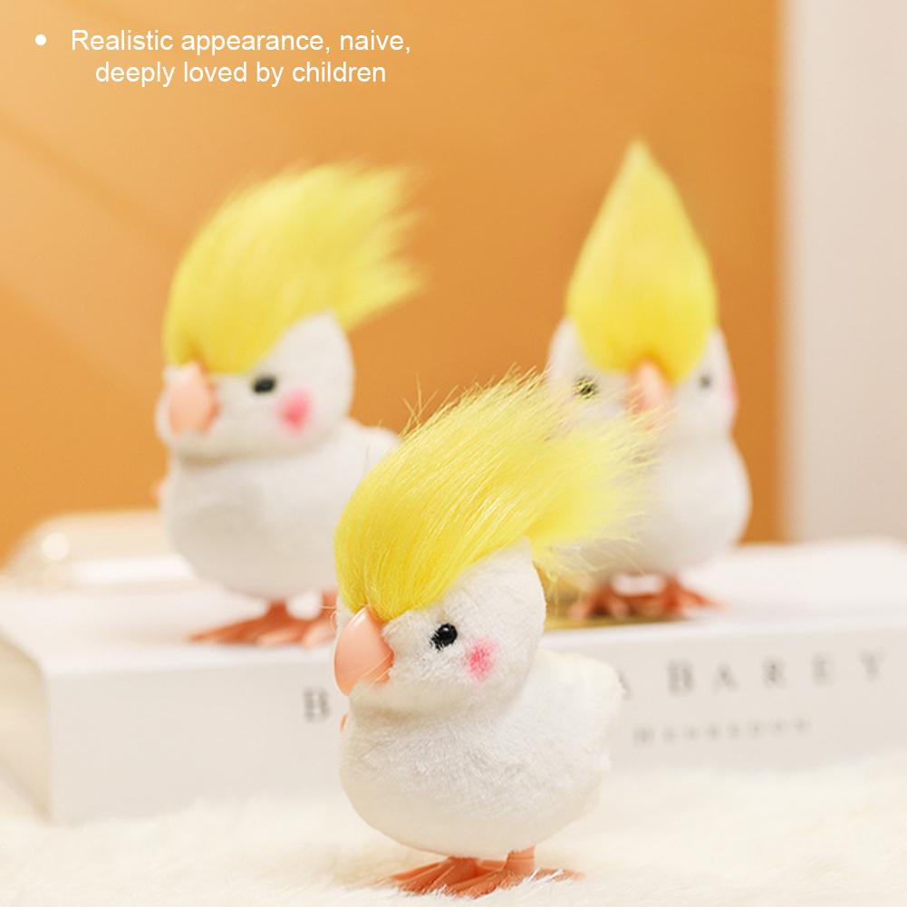 Plüsch-Wind-Up-Küken, Springen, Gehen, Hüpfen, Cartoon-Plüsch-Huhn, Uhrwerk-Kaninchen, Gehen, Küken, Spielzeug, Baby, Spielen, Spielzeug