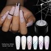 MEET ACROSS 1Pc Spider Web Gel Nail Polish Creative Colorful Painting Gel Nail Polish DIY Nail Art Design Pull Silk Line Gel Lacquer