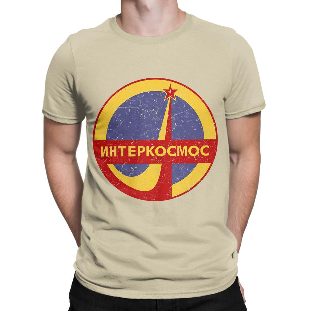 Interkosmos Graphic Funny 100 Cotton TShirt Interkosmos Tees Tops For Unisex
