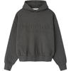 Embossed Essentials Classic Hoodie 'Charcoal Heather' Men's 192HO256211F