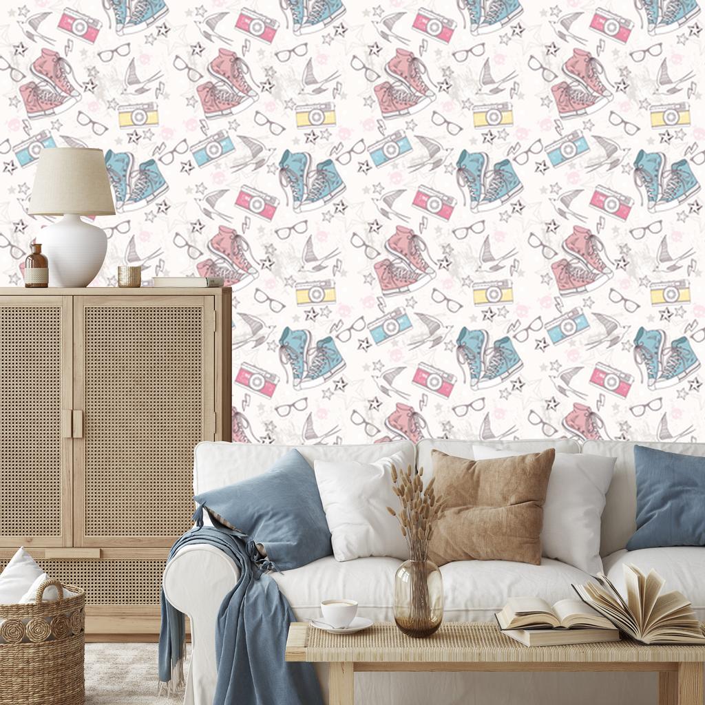 Youth wallpaper for living room and bedroom 50x1000