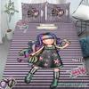 Santoro Gorjuss Anime Bella Ragazza Set Biancheria da Letto Camera da Letto Morbido Moderno Copriletto Copripiumino CopertaFedera