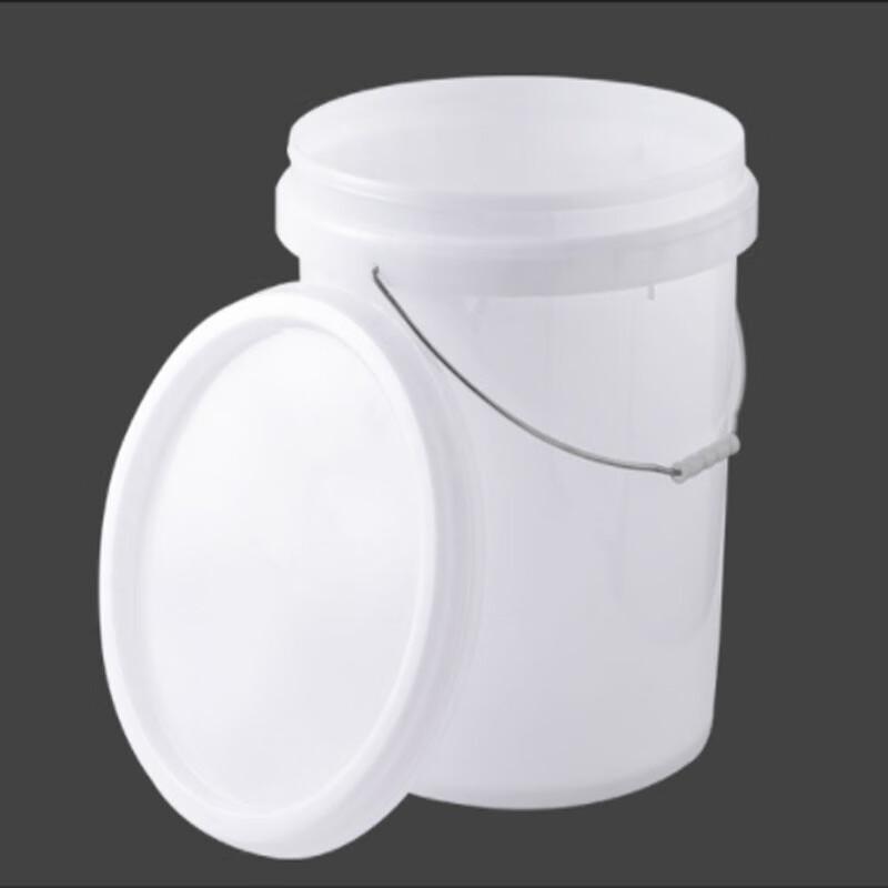 Xindrui 10L Zesílené bílé plastové vědro s víkem