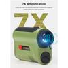 Hot Sale OLED Red Light Display Rangefinder Outdoor Laser Telescope for Hunting Distance measurement1200/2000Code