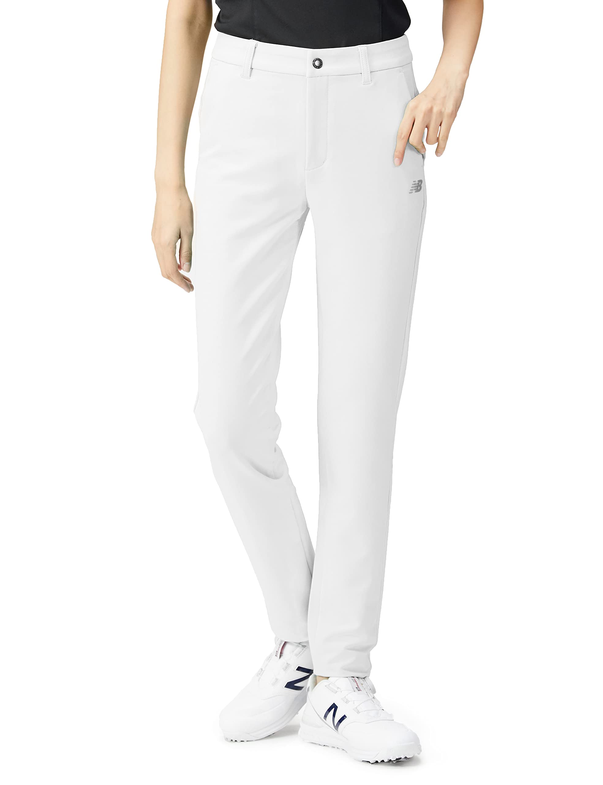 

Golf Long Pants 1 [New Balance] (Water Repellent/Stretchy) / Women s / 012-2231502 030_White [M]