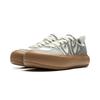 New LiNing Puff Platform Abrasion Resistant Slip Resistant Low Top Skateboard Shoes Women's Gray Beige AZGU068-1