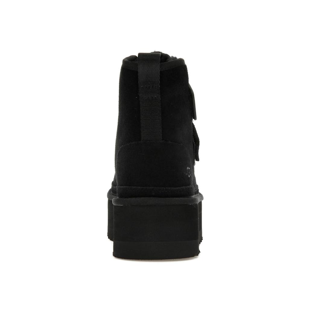 UGG Neumel Plateau-Stiefel Schwarz Damen Sneaker 1130554-BLK