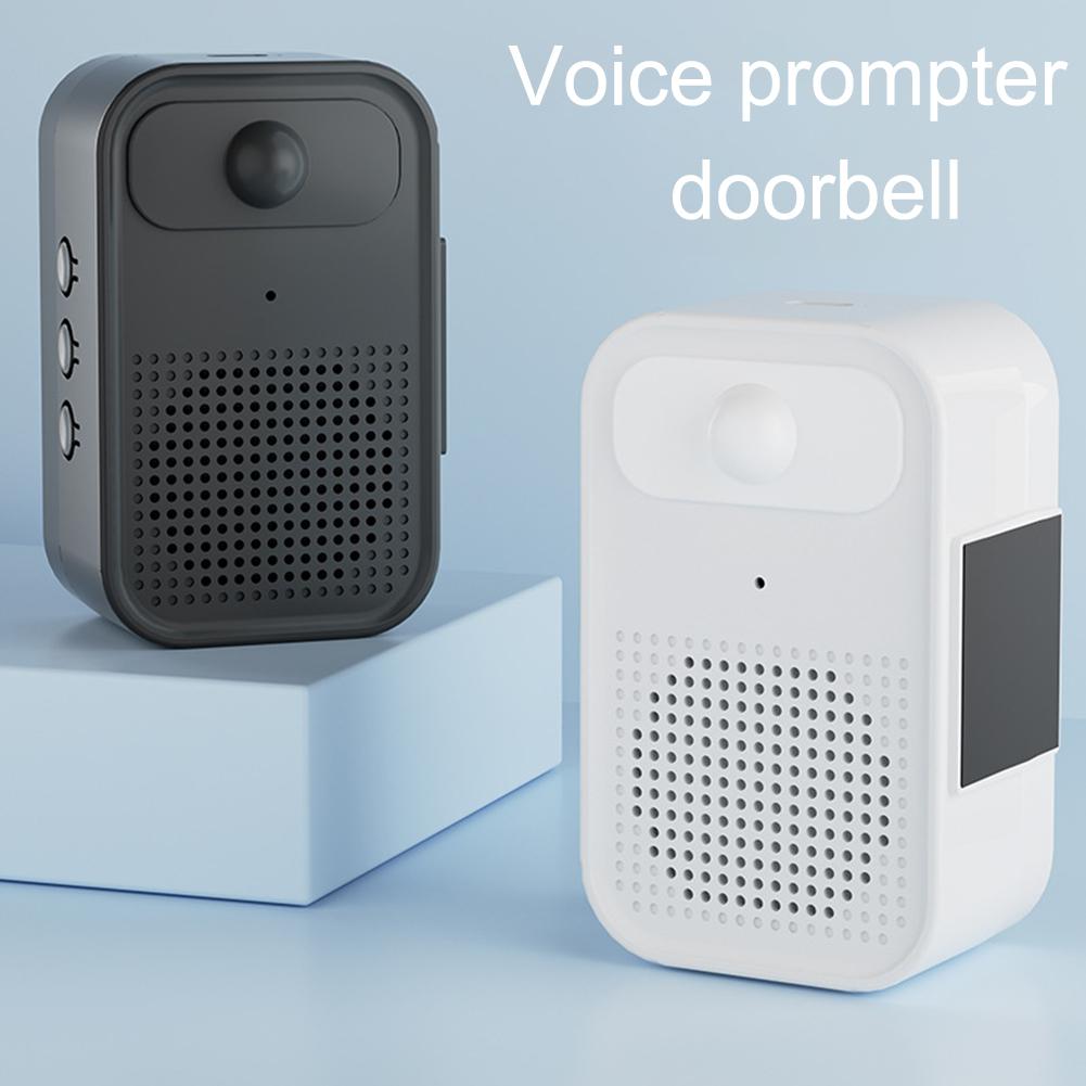 Welcome Door Sensor with 30 Audio Options and Easy Installation Method