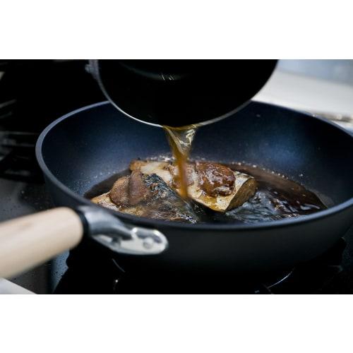 Kyoto Katsugu Cast Aluminum Frying Pan, 20cm, Made In Japan, Gas Stove Only, 4580047177089