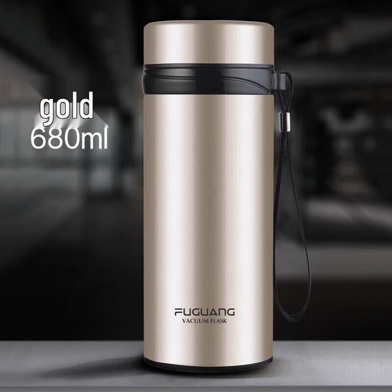 FUGUANG 680ml Vacuum Insulated Portable Water Bottle