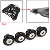 Bushing Pad 4set ABS CNC Aluminum Alloy Luggage Motorcycle