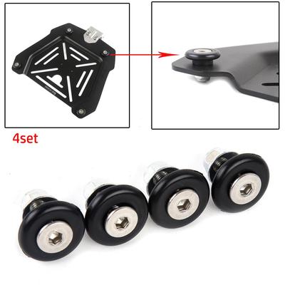 Buchsenpolster 4er-Set ABS CNC Aluminiumlegierung Gepäck Motorrad