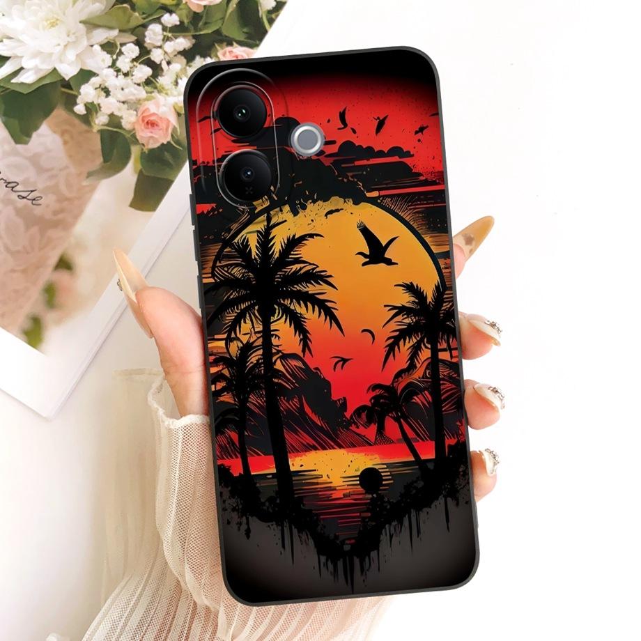 Butterfly Love Heart Bow Phone Case For Vivo V60 Lite 4G 5G V2530 / Vivo V60 V2511 T4 Pro Back Cover Soft Camera Protected Funda