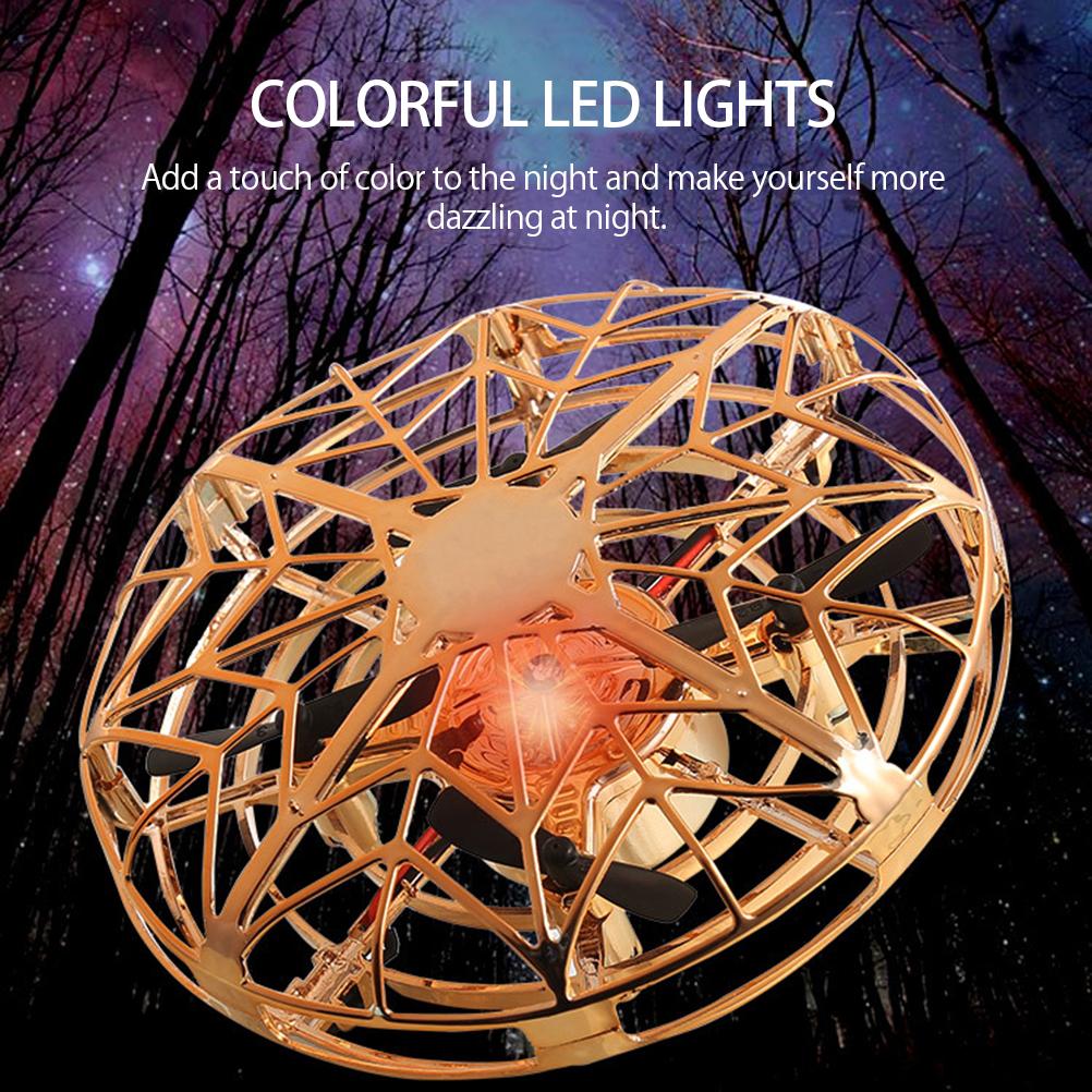 Mini Drone Kids Drone Toy Hand Helicopter RC Quadcopter Infrared Induction Remote Control Flying