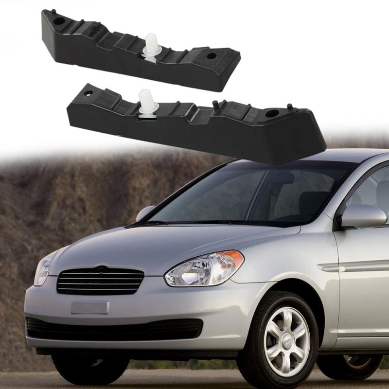 

Для Hyundai Accent 2006 2007 2008 2009 2010 2011 Пара ПРАВЫЙ+ЛЕВЫЙ Автомобильный Передний Бампер Кронштейн Крепления Фиксатор 86591-1E000 86592-1E000