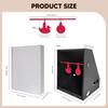 Target Box Practice Tool Carbon Steel Accessories Training Collector for Game, Indoor