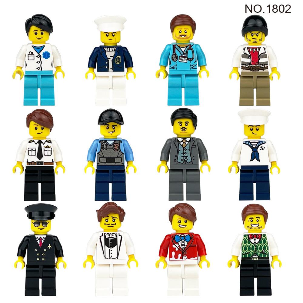 480 City Professional Police Special Police Building Block Small Particles Assembled Children'S Toys