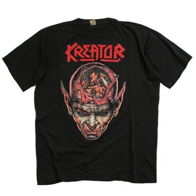 Remake 2 Sided 90S Kreator Coma Of Souls Band T Shirt Cotton