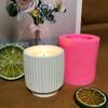 Cylinder Candle Holder Resin Moulds Candlestick Silicone Mold Casting Mould DIY Concrete Epoxy Resin Mold for Home Decor