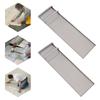 1 Pair 28"*8" Concrete Knee Slider Boards, Stainless Steel Kneeling Boards, Concrete Slab Sliding Tools