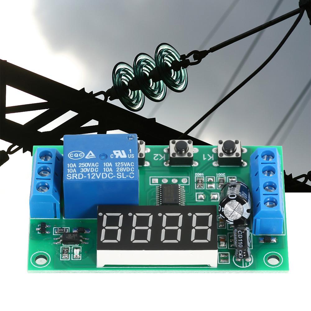 Charging Discharge Voltage Monitor Test Relay Switch Control Board Module DC 12V