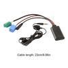 For Renault Update List Radio Audio Cable Adapter Car Bluetooth Adapter Cable with MIC Radio Stereo AUX Cable Adapter Radio Accessories 4