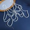 Contemporary Imitation Pearls Shoulder Jewelry for Women Body Chain Suitable for Enhancing Outfits At Various Event