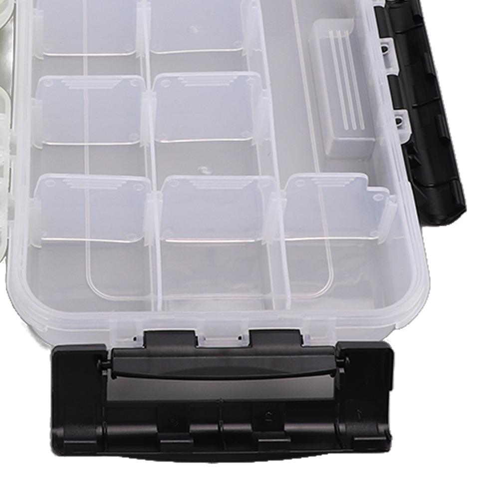 Transparent Lure Storage Box 27*17*5.3cm Fishing Organizer Box Fishing Tackle Box  Outdoor Fishing