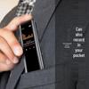 NobiXing G1/G6 HD Voice Recorder with Noise Reduction: Perfect for Students and Meetings, Doubles As Portable MP3 Player.
