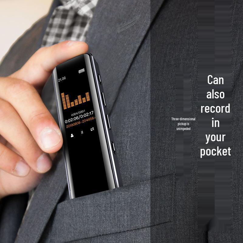 NobiXing G1/G6 HD Voice Recorder with Noise Reduction: Perfect for Students and Meetings, Doubles As Portable MP3 Player.