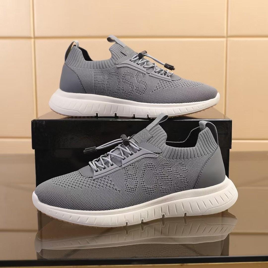 

Running Shoes New Style Breathable Flying Knit Casual Stylish Comfortable Men s Shoes Sports Shoes Men s Shoes One Foot 38