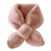 Fake Rabbit Fur Collar Scarf Women Keep Warm Thickening Fur Colorful Cross Winter Scarf Autumn Winter Fake Fur New