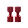 1-1/8" Zweiloch-Stifte-Set Praktische 6061-Aluminium-Konstruktion 2-Loch-Flansch-Ausrichtungsstift Eloxierte Oxid-Oberfläche