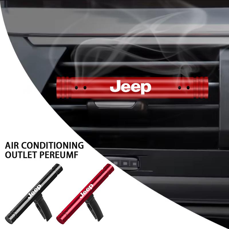 Car Air Freshener Vent Perfume Clip Aromatherapy Accessories For Jeep Grand Cherokee Wrangler JK Gladiator Compass Renegade Patr AKQ1