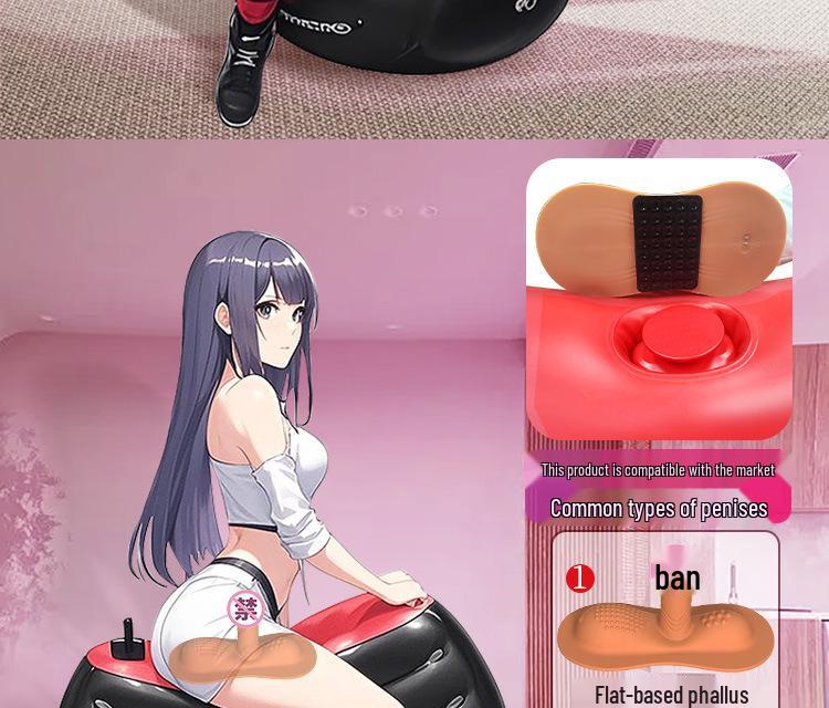 Mecedora Inflable y Esterilla de Montar para Parejas - Ayuda para el Placer y la Masturbación
