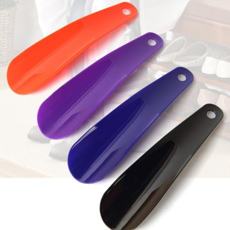 Ergonomic Shoe Horn Lightweight Durable Plastic Design For Elderly Pregnant Women Easy Slip On Assistance Tool