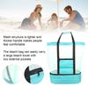 Camping Beach Mesh   Bag with Detachable Cooler Bag Multifunctional Packing  