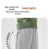 2025 Boys' Fleece-Lined Winter Sweatpants: Thick, Warm, Sports Style for Children and Toddlers