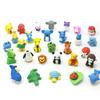 5pcs / Lot Varies Cartoon Animal Eraser Novelty Cute Rubber Animal Mini Kawaii Eraser for Kids Panda Tiger Elephant