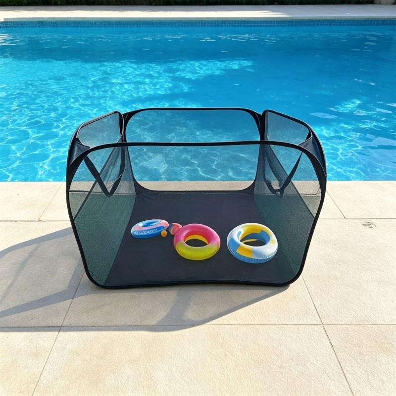 Large Breathable Swimming Equipment Storage Bag With Carbon Construction For Beach And Garden Use