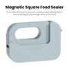 Magnetic Seal Clamp Portable Reusable Square Food Clip Prevents Moisture Spoilage Freshness Preserver
