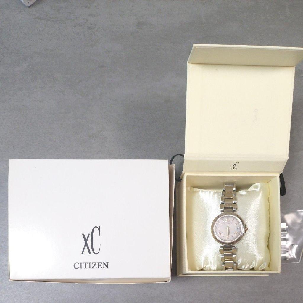 Used CITIZEN xC Citizen Cross Sea Radio Solar Ladies Watch