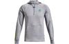 Curry Sweatshirts Men's Gray Hooded Moderate Regular 1366626-011