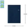 NOLTY April A5 Ecrit 9673 Planner, 2026, Start, Weekly, 2, Navy,