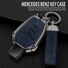GLC GLB Zinc Alloy Leather 2/3 Buttons Car Remote Key Case Cover For Mercedes Benz A B G R Class GLA GLK W176 W204 W251 W463 Ac