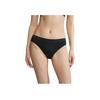 Calvin Klein Comfortable Minimalist Letter Cotton Breathable Sexy Bikini Triangle Underwear Women Underwear Space-Black QF6882-UB1