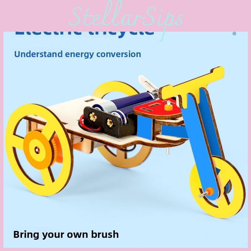 Stem Science Experiment Diy Electric Tricycle Model Kit For Kids Educational Handson Learning