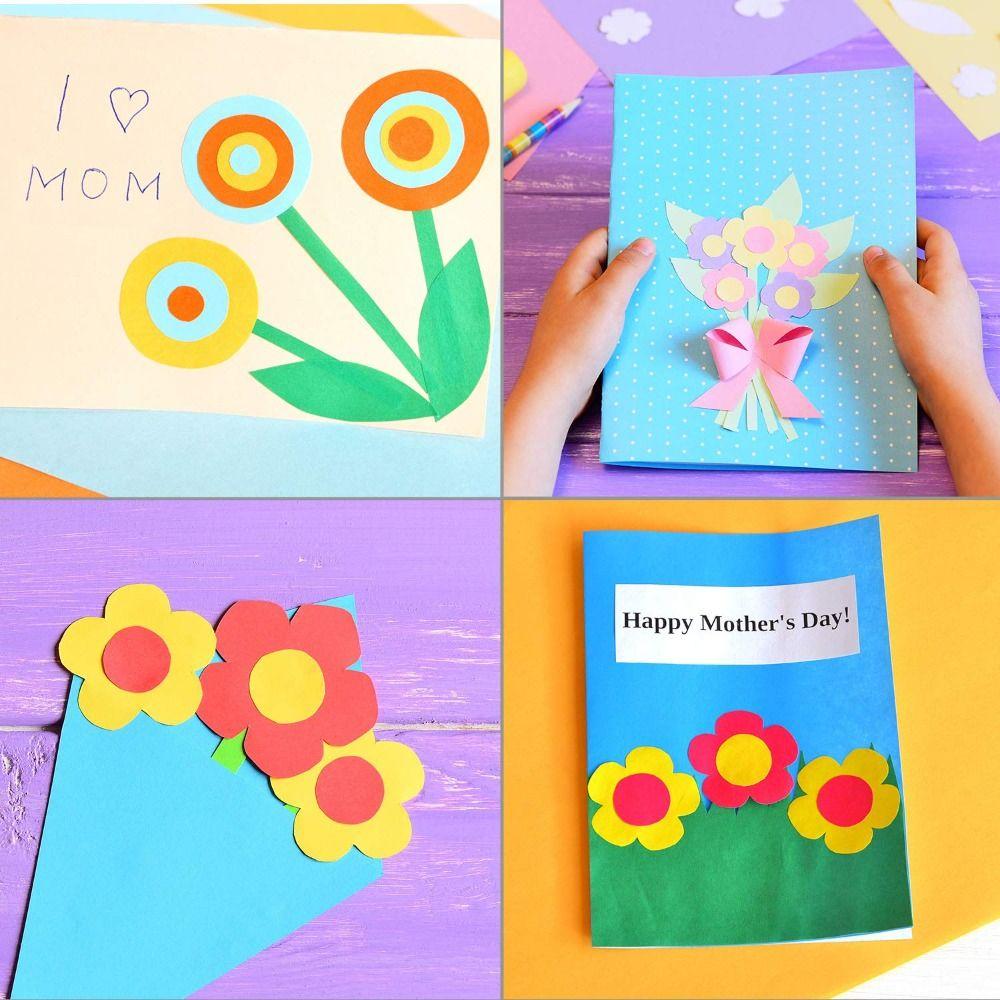 Different Shapes Paper Hole Punch Plastic Mini Cutter Creative Multicolored Punch Set  DIY Crafting