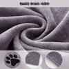 Pet Towel Superfine Fiber Quick Dry Absorbent Bath Mat for Dogs Cats Ultra Soft Bathing Towel Large Size Grooming Accessory Multipurpose Pet Pad